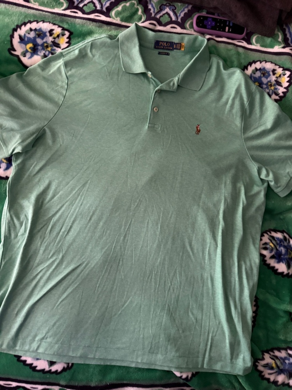 Polo by Ralph Lauren Light Green Short-Sleeve Polo
